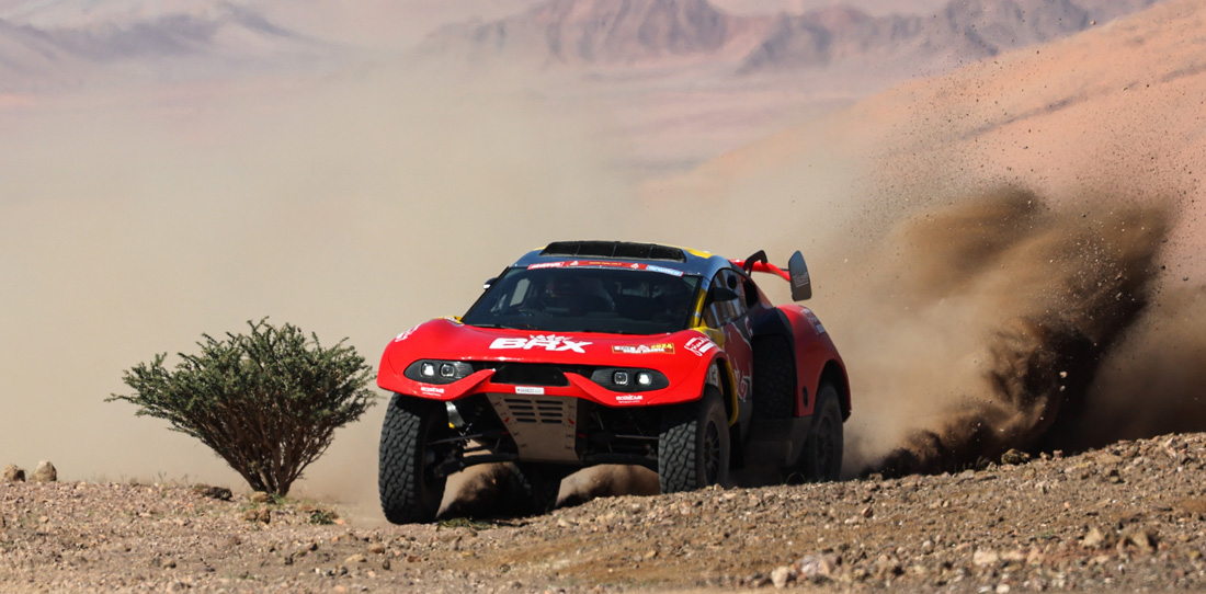 Mirá las imágenes de la prueba de Loeb antes del Dakar 2024: Loeb Dakar 01.jpg